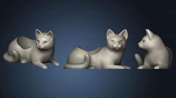 3D model Cat Pot (STL)